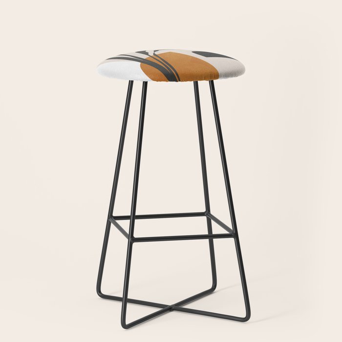 Abstract Shapes 3 Stool Gallery Image 1