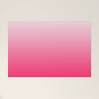 White and Warm Pink Gradient 045 Welcome Mat Gallery Image 1