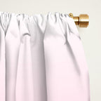 White and Warm Pink Gradient 045 Window Curtain Gallery Image 2