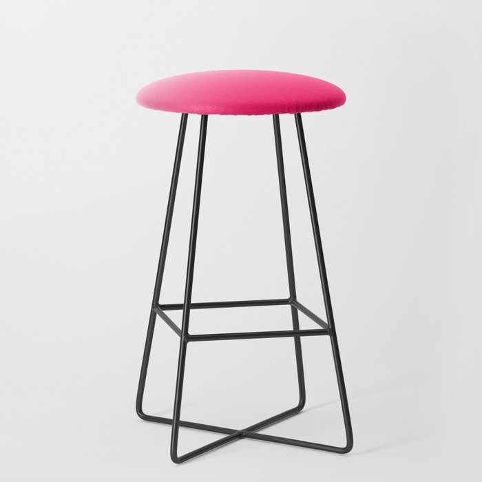 White and Warm Pink Gradient 045 Stool Gallery Image 1
