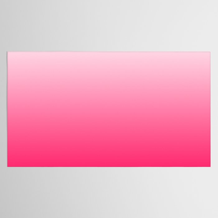 White and Warm Pink Gradient 045 Tablecloth Gallery Image 2