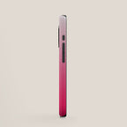 White and Warm Pink Gradient 045 iPhone Case Gallery Image 2