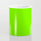 fluorescent neon green Coffee Mug Gallery Image 4