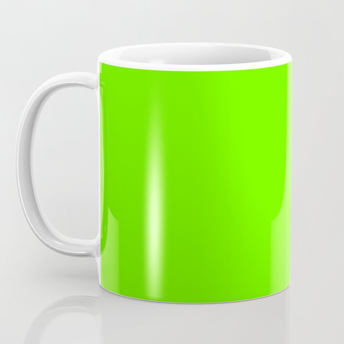 fluorescent neon green Coffee Mug Gallery Image 3
