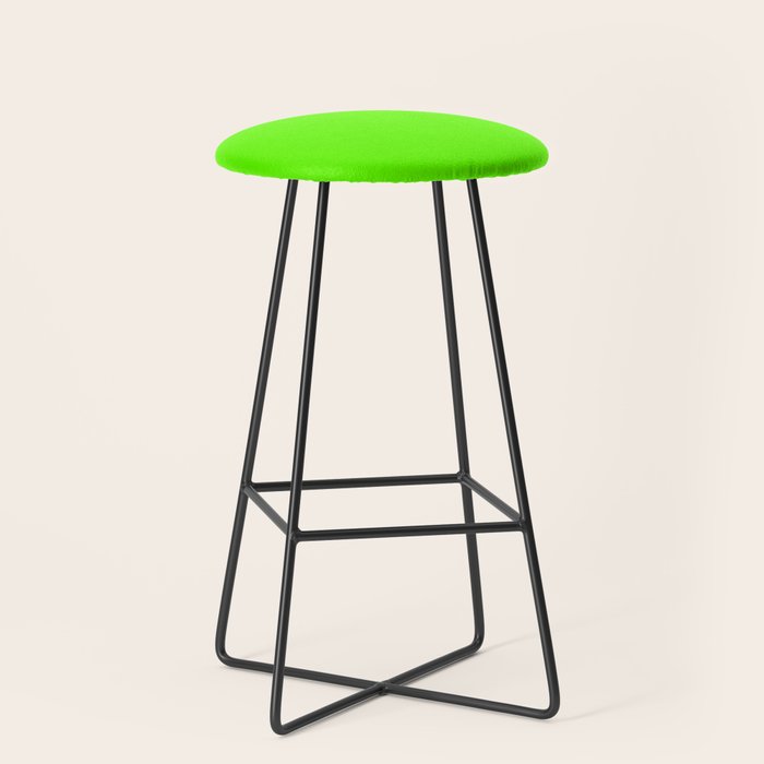fluorescent neon green Stool Gallery Image 1