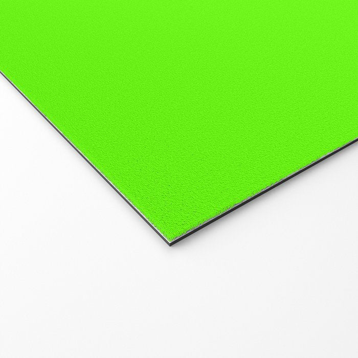 fluorescent neon green Welcome Mat Gallery Image 2