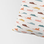 Lazy Cat Pattern Pillow Sham Gallery Image 4
