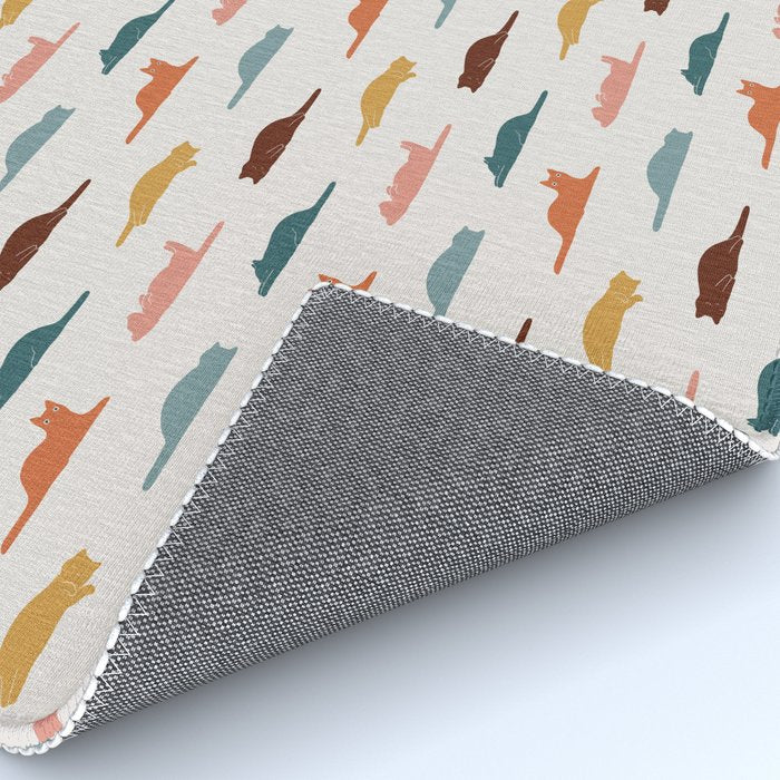 Lazy Cat Pattern Rug Gallery Image 4