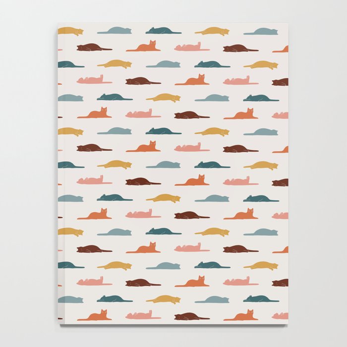 Lazy Cat Pattern Notebook Gallery Image 4