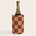 Wheatberry x Rust Mixed Checker Wine Chiller Gallery Image 1