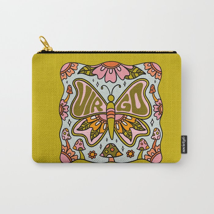 Virgo Butterfly Carry All Pouch Gallery Image 1