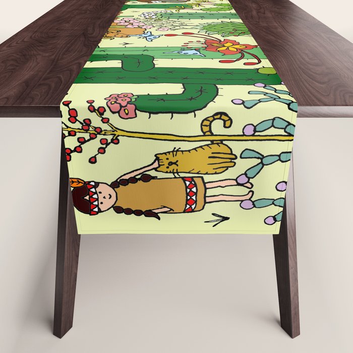 Arizona Desert Museum Table Runner Gallery Image 1