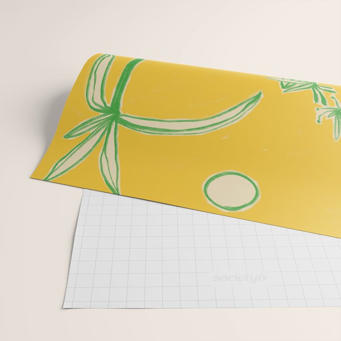 CONVERSATION BY THE SEA Wrapping Paper Gallery Image 2