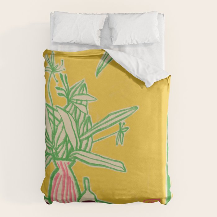 CONVERSATION BY THE SEA Duvet Cover Gallery Image 6
