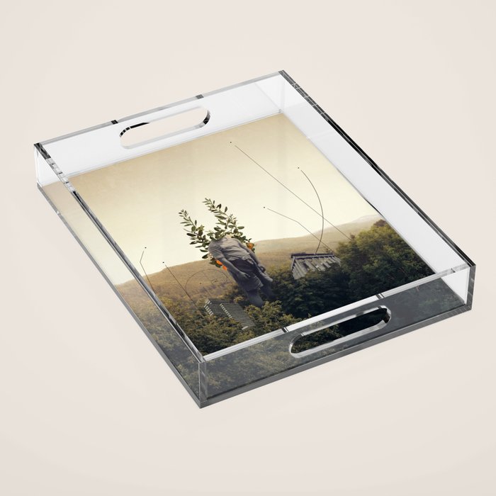 Forest Angel Acrylic Tray Gallery Image 1