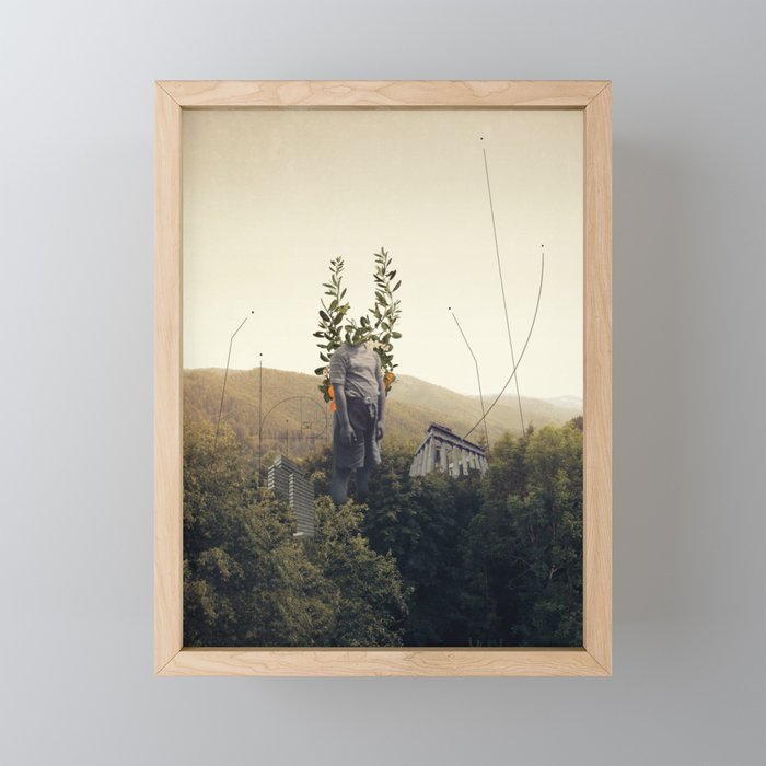Forest Angel Mini Art Print Gallery Image 1