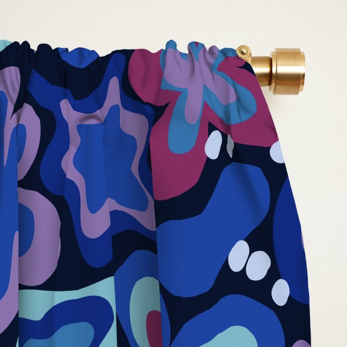 Adeline floral Window Curtain Gallery Image 2
