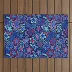 Adeline floral Outdoor Rug Gallery Image 1