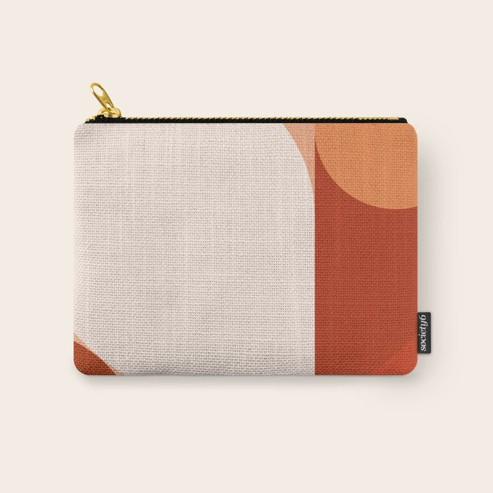 abstract minimal 9 Carry All Pouch Gallery Image 1