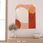abstract minimal 9 Wall Tapestry Gallery Image 2