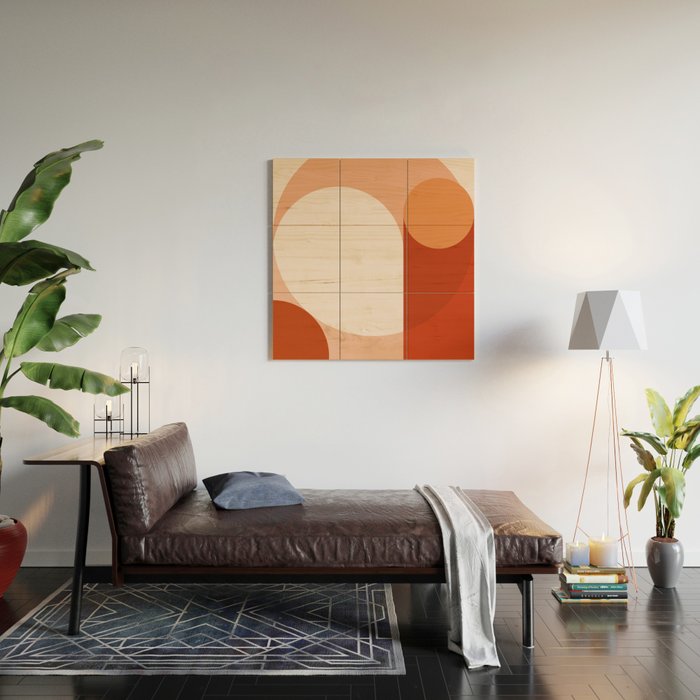 abstract minimal 9 Wood Wall Art Gallery Image 2