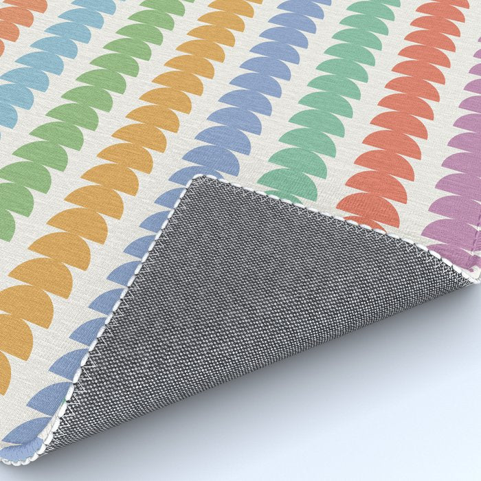 Maude Pattern - Retro Rainbow Rug Gallery Image 4