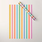 Maude Pattern - Retro Rainbow Wrapping Paper Gallery Image 1