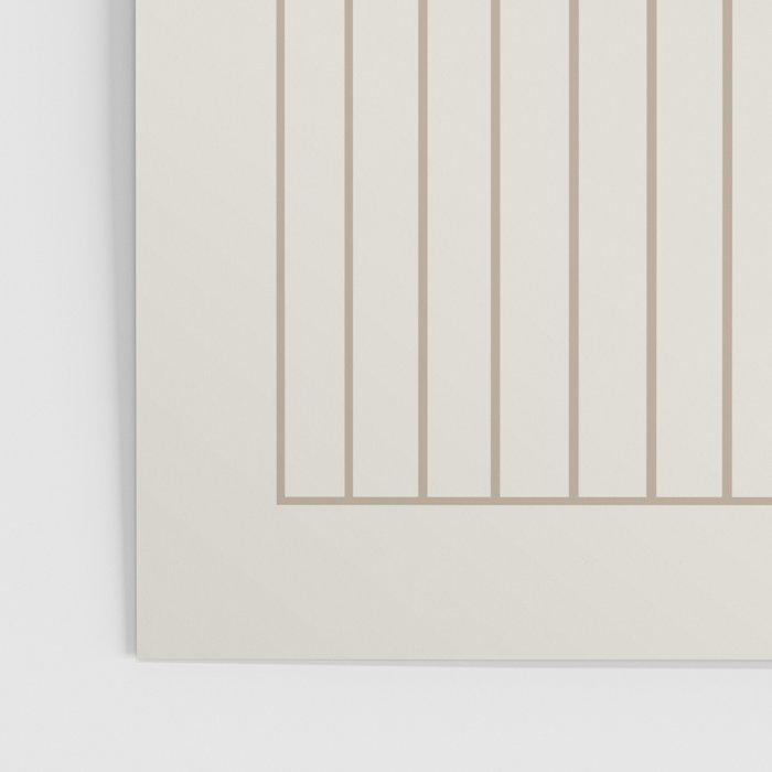 Minimal Arch XI Natural Neutral Modern Geometric Lines Poster Gallery Image 3