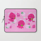 Strawberry squid Laptop Sleeve Gallery Image 1