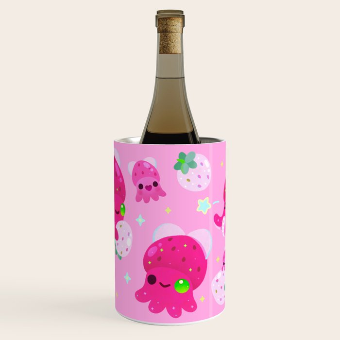 Strawberry squid Wine Chiller Gallery Image 1