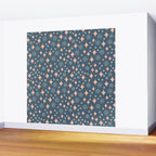 Christmas lights pink and blue pattern Wall Mural Gallery Image 2