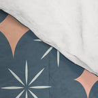 Christmas lights pink and blue pattern Comforter Gallery Image 4