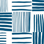 Torn Lines Abstract 03 White Blue Coffee Mug Gallery Image 2
