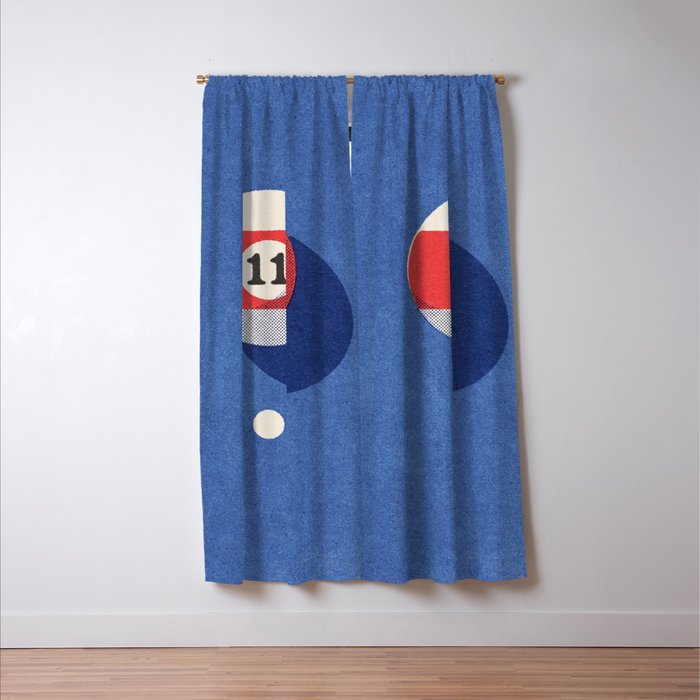 BALLS / Billiards I Window Curtain Gallery Image 3