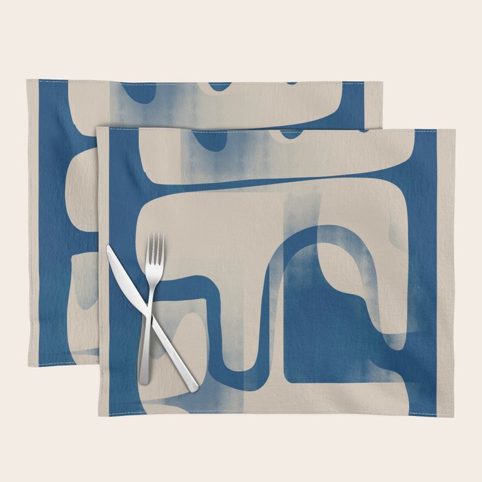 Modern Abstract Shapes 95 Placemat Gallery Image 1