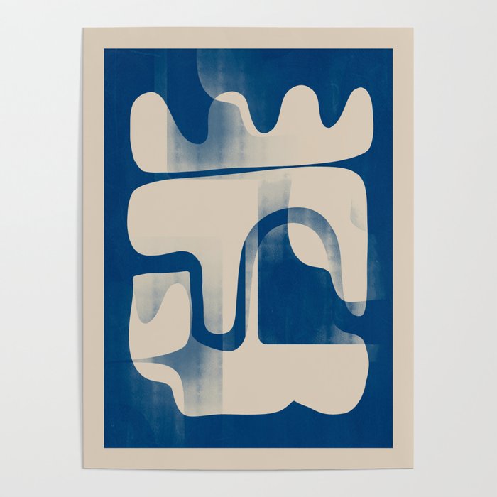 Modern Abstract Shapes 95 Poster Gallery Image 4