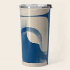 Modern Abstract Shapes 95 Travel Mug Gallery Image 2