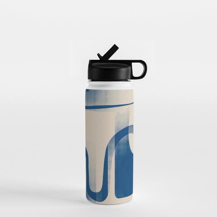Modern Abstract Shapes 95 Water Bottle Gallery Image 1