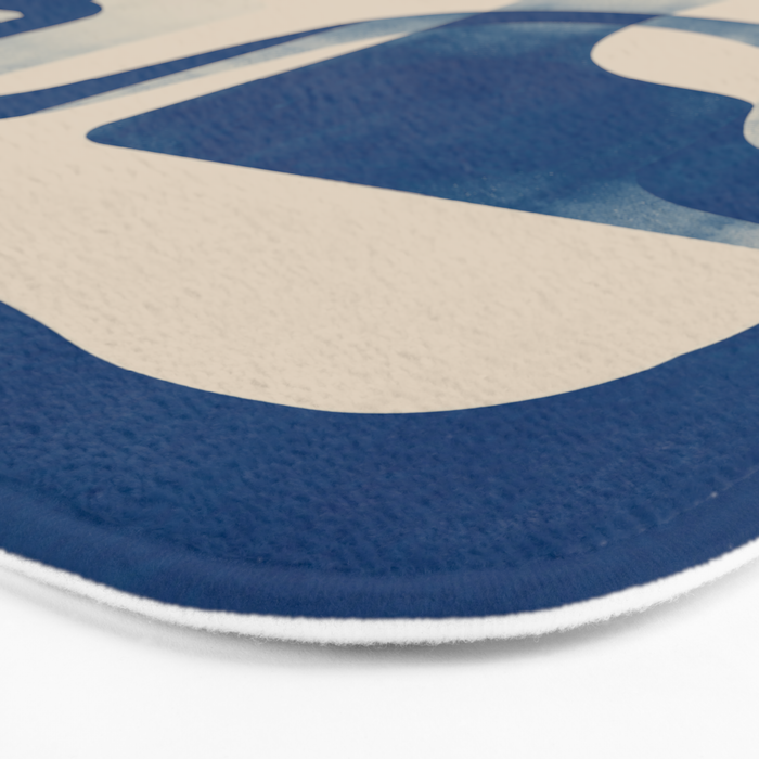 Modern Abstract Shapes 95 Bath Mat Gallery Image 3