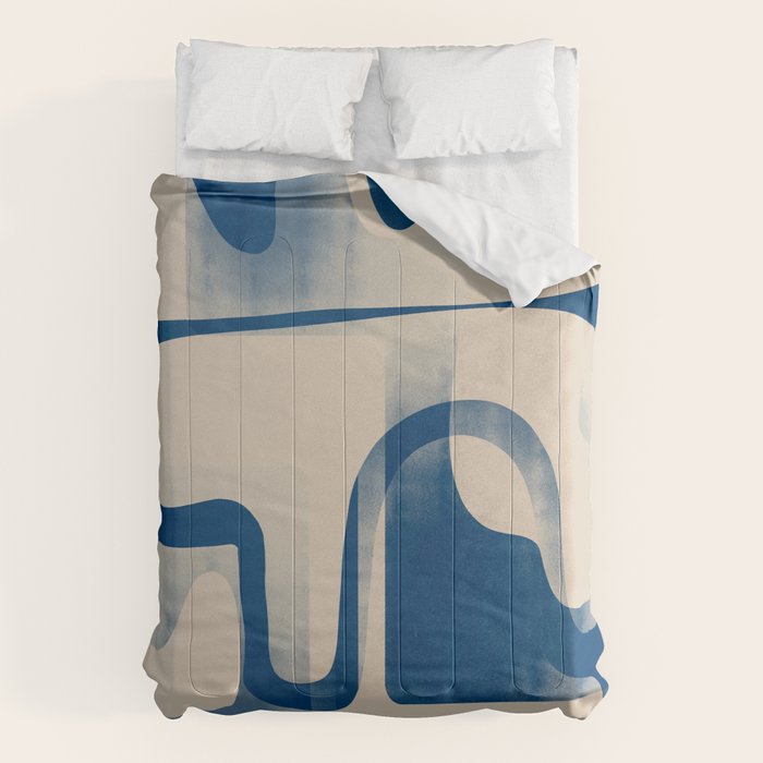 Modern Abstract Shapes 95 Comforter Gallery Image 6