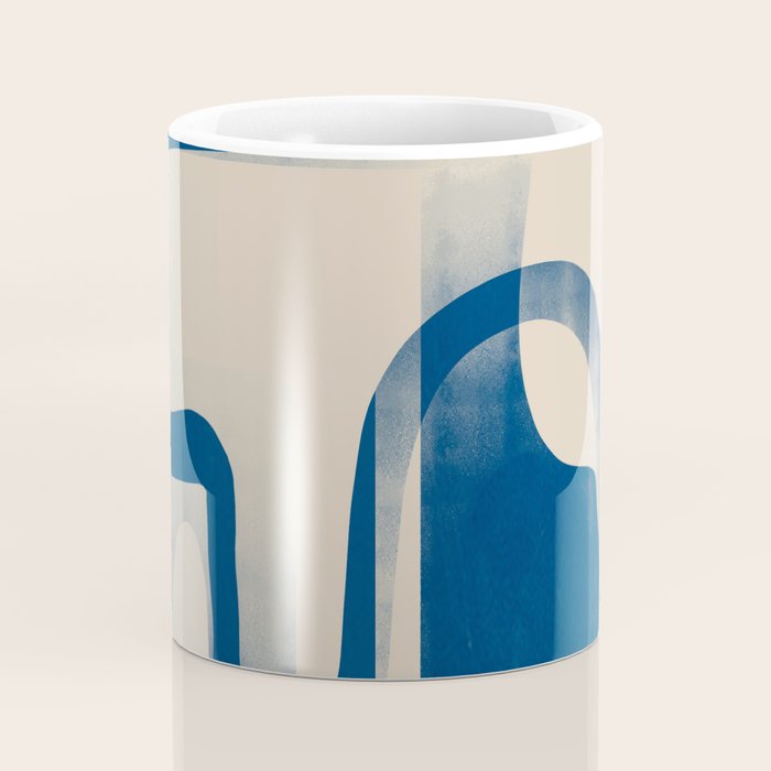 Modern Abstract Shapes 95 Coffee Mug Gallery Image 4