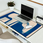 Modern Abstract Shapes 95 Desk Mat Gallery Image 2