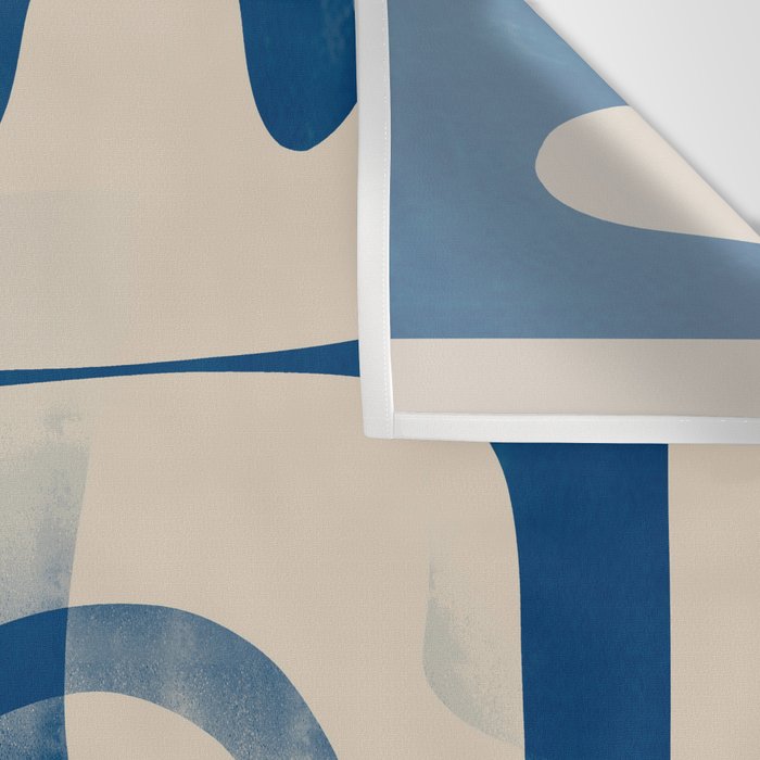 Modern Abstract Shapes 95 Wall Tapestry Gallery Image 3