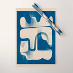 Modern Abstract Shapes 95 Wrapping Paper Gallery Image 1