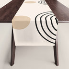 Abstraction_SUN_LINE_BOHEMIAN_LANDSCAPE_POP_ART_1129B Table Runner Gallery Image 1