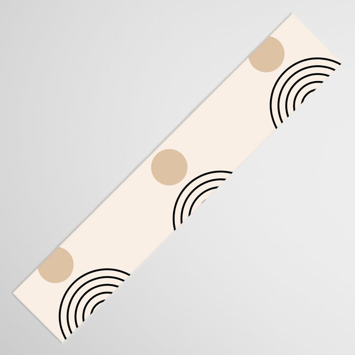 Abstraction_SUN_LINE_BOHEMIAN_LANDSCAPE_POP_ART_1129B Table Runner Gallery Image 3