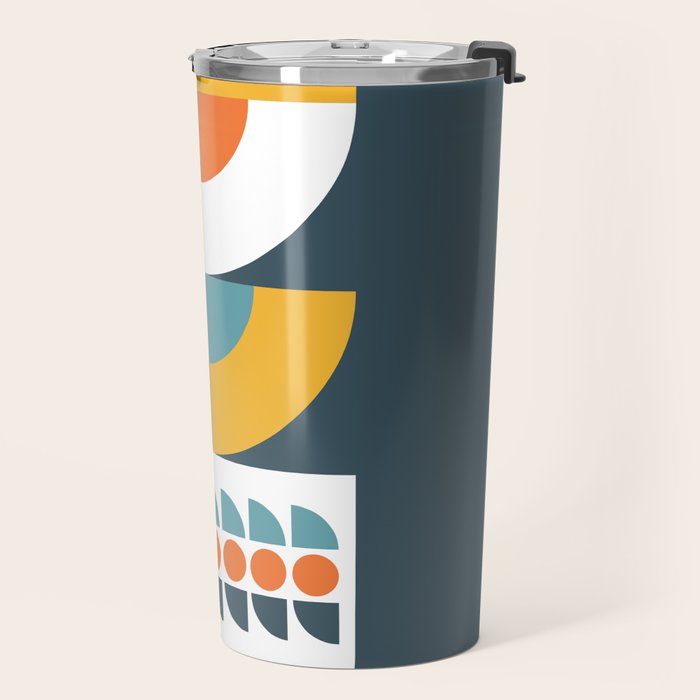 Geometric Plant 02 Travel Mug Gallery Image 2