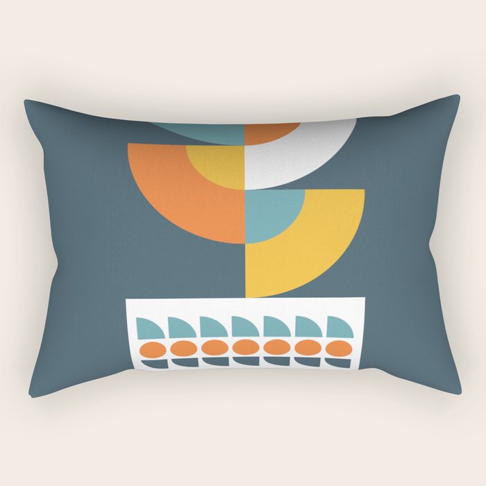 Geometric Plant 02 Rectangular Pillow Gallery Image 1