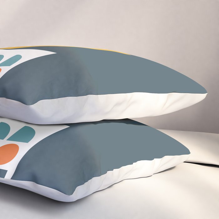 Geometric Plant 02 Pillow Sham Gallery Image 3