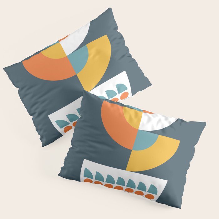 Geometric Plant 02 Pillow Sham Gallery Image 3